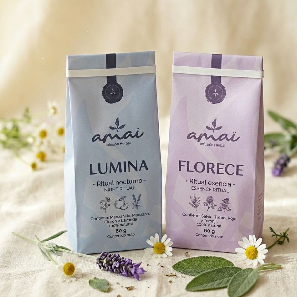 Combo Serenidad · Lumina + Florece