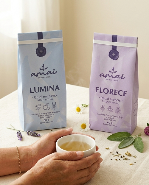 Combo Serenidad · Lumina + Florece